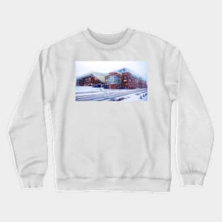 Wintery Stadium Crewneck Sweatshirt